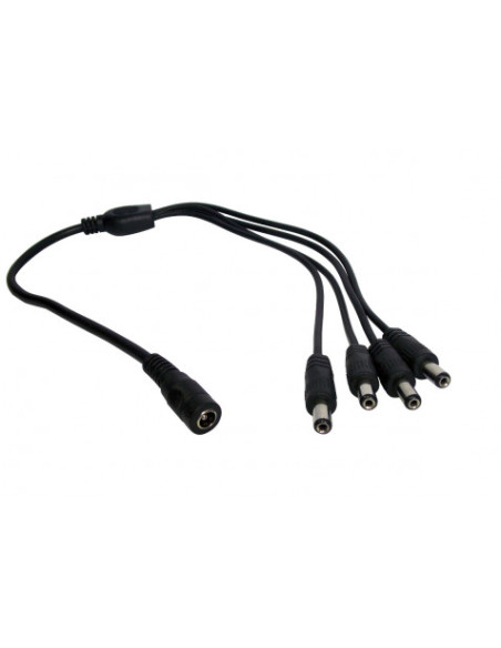 CABLE ALIMENTACION SPLITTER 4 CAMARAS CAMVIEW