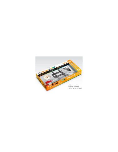 SOPORTE AXIL PANTALLA 14P - 42P FIJO PARED NEGRO AC0558E