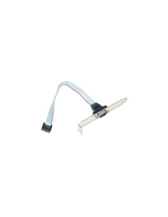 TARJETA CABEZAL BRACKET DB9 PUERTO SERIE DE 10PIN 0.25METROS CCDB9RECEPTACLE
