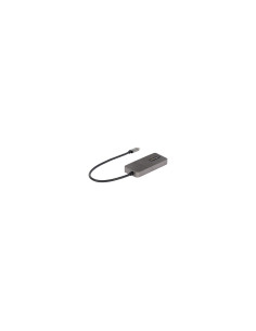 StarTech.com Adaptador USB-C de 3 Puertos Multimonitor - Hub MST USB 2