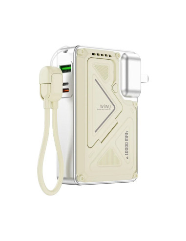 POWERBANK 10.000MAH 35W CON ENCHUFES CN, UK Y UE