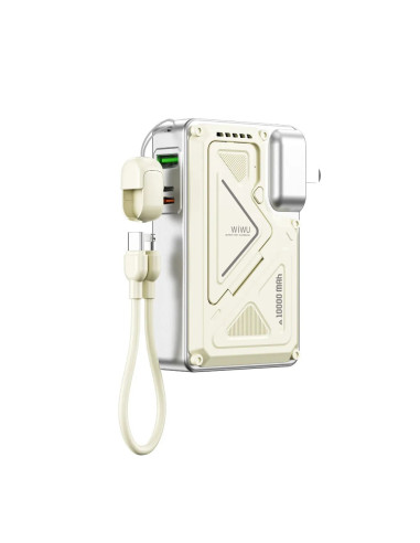POWERBANK 10.000MAH 35W CON ENCHUFES CN, UK Y UE