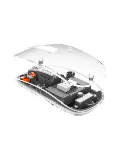 RATÓN BLUETOOTH DUAL MÁGNETICO CRYSTAL GRIS 2