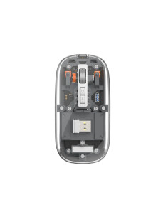 RATÓN BLUETOOTH DUAL MÁGNETICO CRYSTAL GRIS