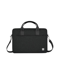 MALENTÍN MINIMALISTA NEGRO PARA PORTATIL DE 15.6"
