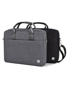 MALETÍN MINIMALISTA NEGRO PARA PORTÁTIL DE 14"