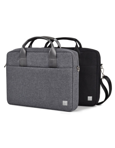 MALETÍN MINIMALISTA NEGRO PARA PORTÁTIL DE 14"