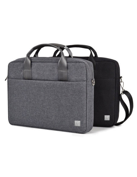 MALETÍN MINIMALISTA NEGRO PARA PORTÁTIL DE 14"