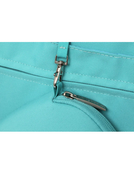 MALETÍN CON NECESER CAMPUS SLIM DE 13" / 14.2" PARA PORTATIL TURQUESA