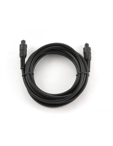 CABLE AUDIO OPTICO GEMBIRD TOSLINK A TOSLINK 3METROS NEGRO CC-OPT-3M