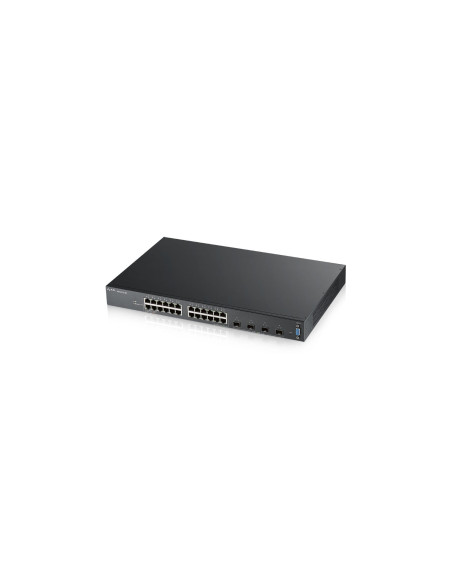 Zyxel XGS2210-28 Gestionado L2 Gigabit Ethernet (10/100/1000) 1U Negro