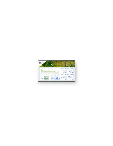 Sony FW-65BZ30L pantalla de señalización Pantalla plana para señalización digital 165,1 cm (65") LCD Wifi 440 cd / m² 4K Ultra H