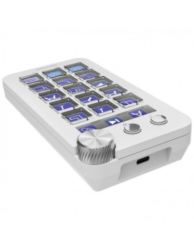 STREAM DECK MARS GAMING MSD-NEO | 15 TECLAS LCD | 1 RUEDA | 2 BOTONES