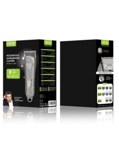 CORTAPELOS RECARGABLE CON DISPLAY CROMADA GREEN LYCA