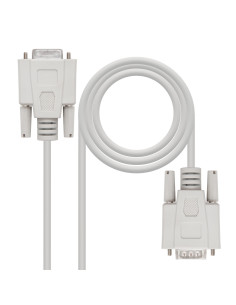 Nanocable 10.14.0506 cable de serie Beige 6 m DB9