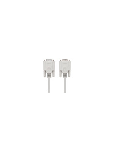 Nanocable 10.14.0506 cable de serie Beige 6 m DB9 2