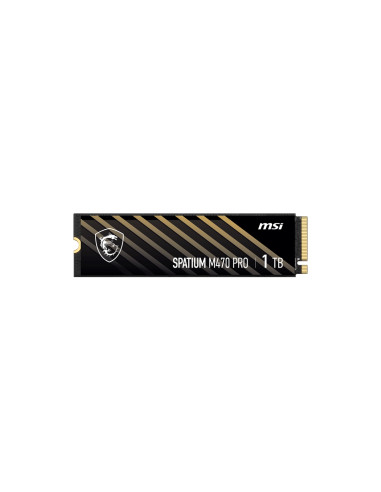 MSI SSD SPATIUM M470 PRO PCIe 4.0 NVMe M.2 1TB 2 GB PCI Express 4.0