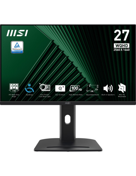MSI Pro MP275QPG pantalla para PC 68,6 cm (27") 2560 x 1440 Pixeles