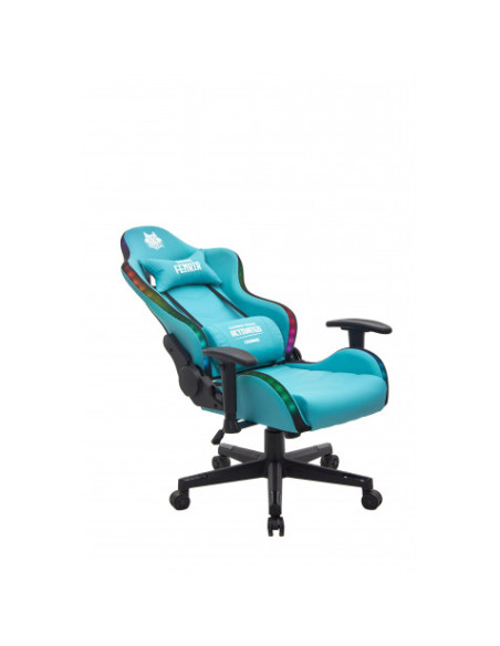 SILLA GAMING RGB SERIE FENRIR VERDE CROMAD