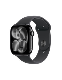 Apple Watch Series 11 OLED 46 mm Digital 416 x 496 Pixeles Pantalla táctil Negro Wifi GPS (satélite)