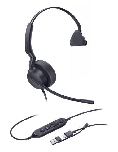 Yealink UH42 Mono Teams USB-C/A Auriculares Alámbrico Diadema