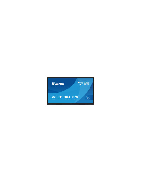 iiyama TE7513A-B2AG pantalla de señalización Panel plano interactivo