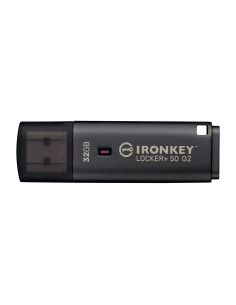 Kingston Technology IronKey 32GB Locker Plus 50 G2, FIPS 197, AES-256