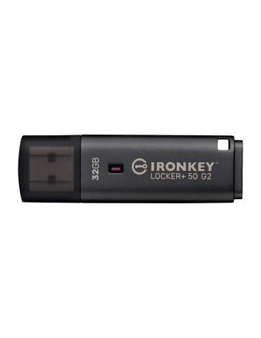 Kingston Technology IronKey 32GB Locker Plus 50 G2, FIPS 197, AES-256