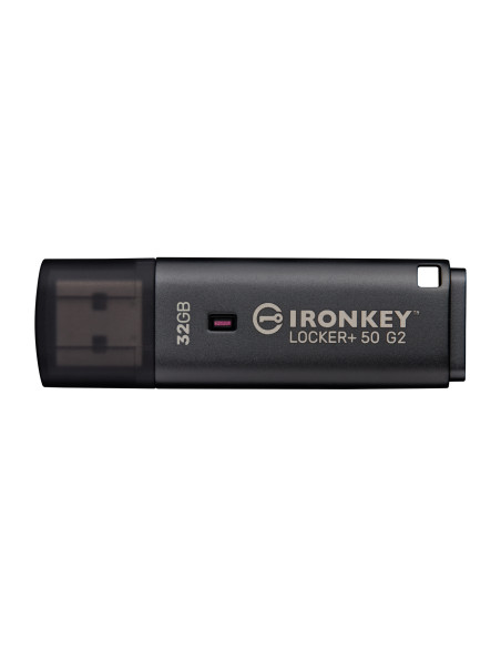 Kingston Technology IronKey 32GB Locker Plus 50 G2, FIPS 197, AES-256