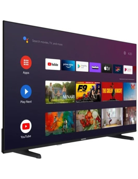 TELEVISOR LED DAEWOO 43 4K UHD USB SMART TV ANDROID WIFI BLUETOOTH CHROMEC