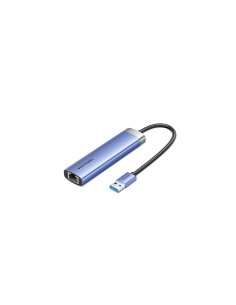 Vention TGFSB hub de interfaz USB 3.2 Gen 1 (3.1 Gen 1) Type-A 5000 Mbit/s Azul