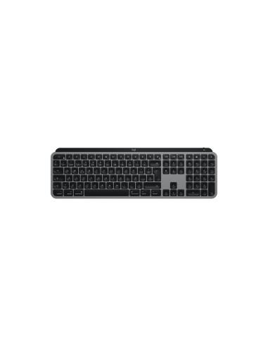 Logitech MX Keys S for Mac teclado Hogar Bluetooth QWERTY Español Gris
