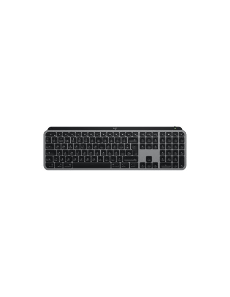 Logitech MX Keys S for Mac teclado Hogar Bluetooth QWERTY Español Gris