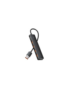 Vention CHOBB hub de interfaz USB 3.2 Gen 2 (3.1 Gen 2) Type-A 10000 Mbit/s Negro