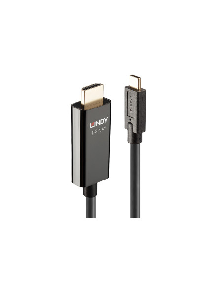 Lindy 43315 adaptador de cable de vídeo 5 m USB Tipo C HDMI tipo A