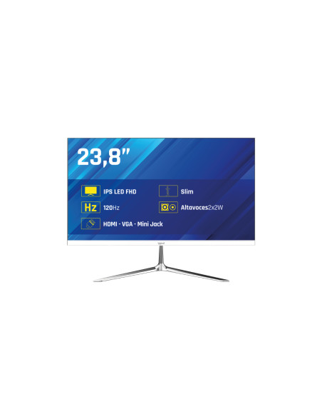 iggual Monitor 24" IPS 1ms FHD 120Hz MM blanco