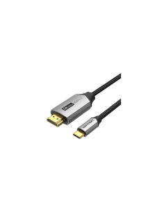 Vention CRBBH adaptador de cable de vídeo 2 m USB Tipo C HDMI Negro, Gris