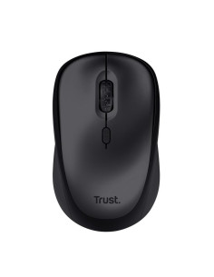 MALETIN TRUST BOLOGNA 16 BLACK + RATON WIRELESS SILENT BLACK 2