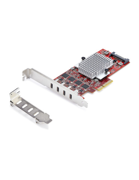 StarTech.com Tarjeta PCIe USB-C de 4 Puertos - Hub Interno USB Tipo C
