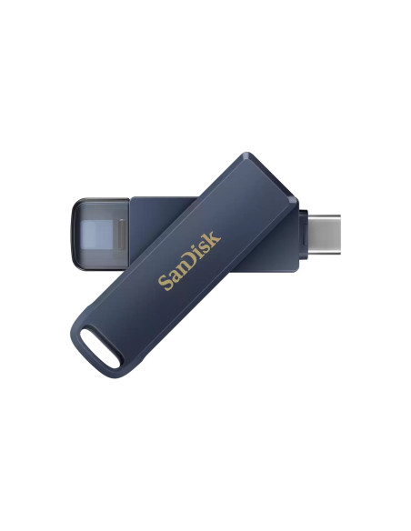 SanDisk iXpand unidad flash USB 128 GB USB Type-C / Lightning 3.2 Gen 1 (3.1 Gen 1) Azul