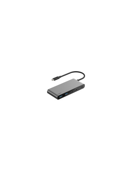 Belkin Connect USB Tipo C 5000 Mbit/s Gris