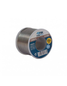 CARRETE ALAMBRE DE ESTAÑO 250GR 1MM FERRESTOCK