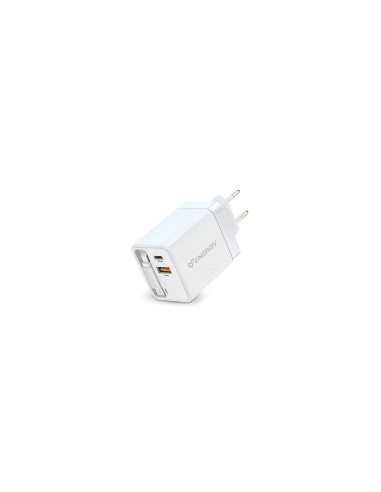 Energy Sistem Retractable Charger Universal Blanco Corriente alterna Interior