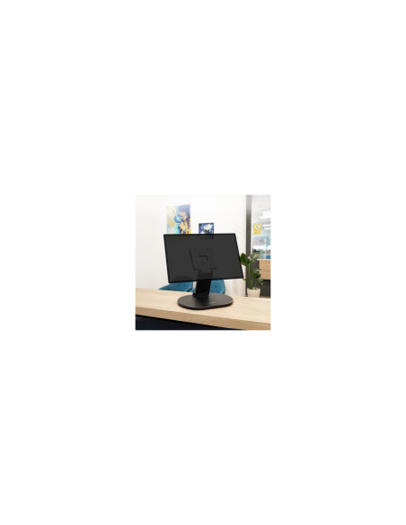 TooQ Soporte de mesa/pared para pantallas de 17”-27”, Negro