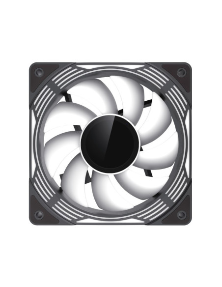 VENTILADOR GM 12CM ADICIONAL GAMING CHASIS ARGB REVERSED SILENCIOSO BLACK