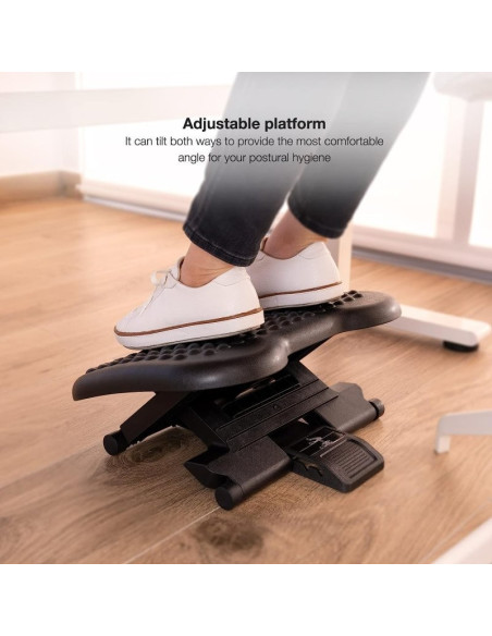 REPOSAPIES ERGONOMICO TOOQ CONFORT BLACK