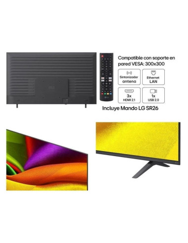 TELEVISOR LG 75 NANOCELL UHD 4K USB SMART TV HBBTV WIFI BLUETOOTH
