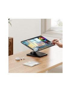 SOPORTE SOBREMESA AISENS MONITOR/POS 10 - 27 INCLINABLE BLACK 2