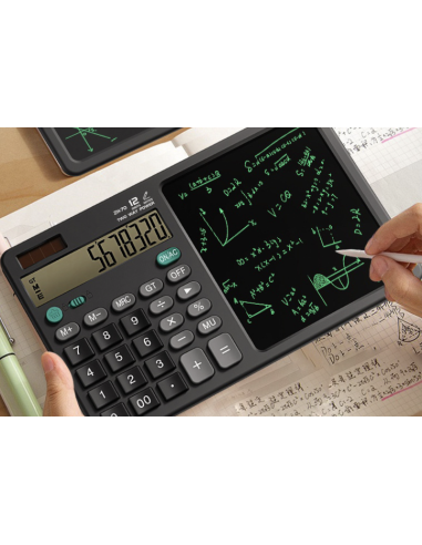 CALCULADORA CON PANTALLA PARA ESCRIBIR