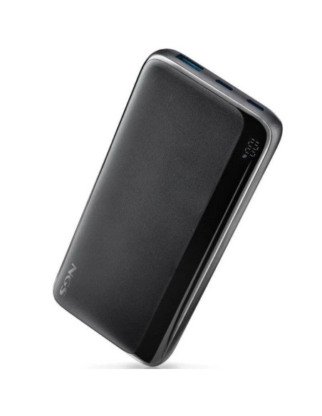 POWERBANK NGS QUIZ20 10000MAH 22.5W USB-A/USB-C LED BLACK
